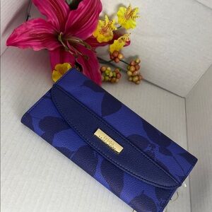 Trina Turk Blue Floral Women's Wallet